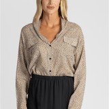 "Les Petites Pois" Print Shirt - Forte Forte