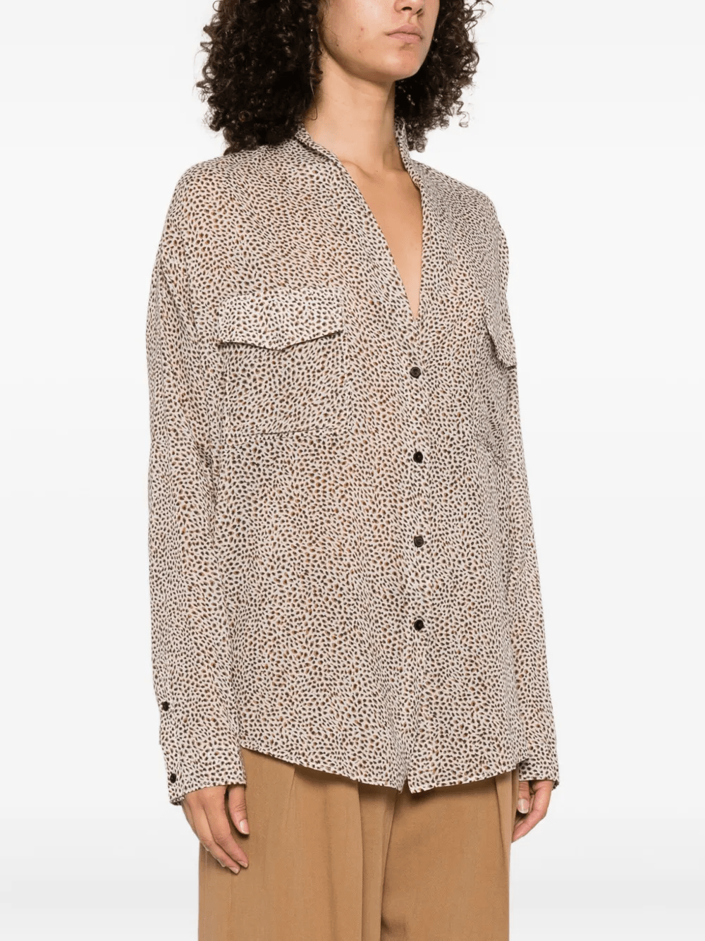 "Les Petites Pois" Print Shirt - Forte Forte