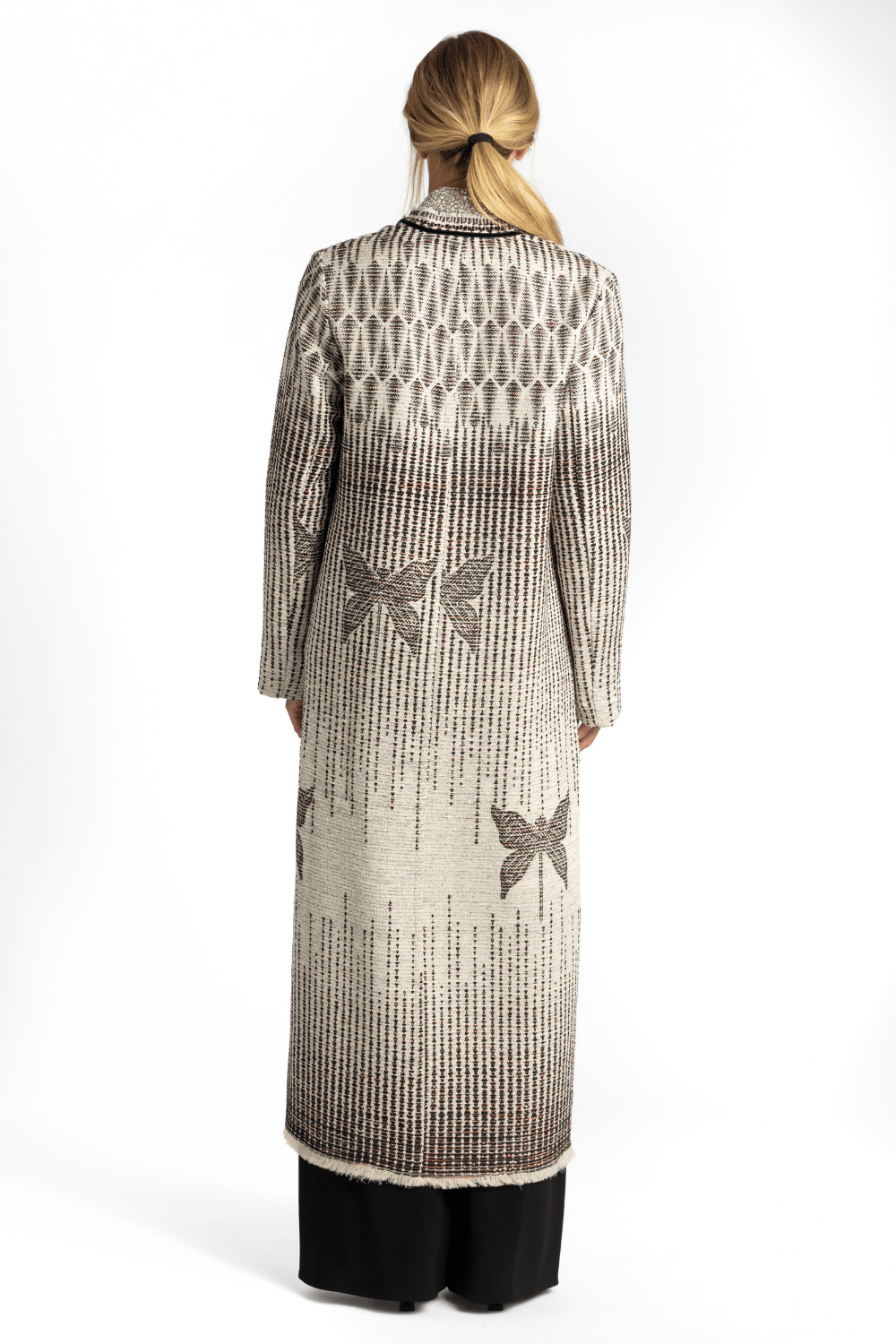 "Libelle" Jacquard Coat - Forte Forte