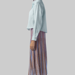 Linen Gauze Shirt with Embroidered Edges - Forte Forte