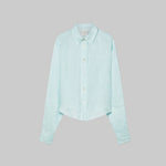 Linen Gauze Shirt with Embroidered Edges - Forte Forte