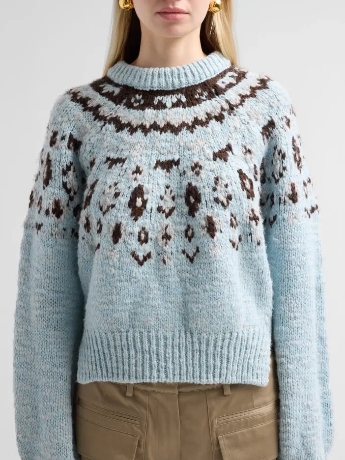Lizzy Sweater in Fairisle - Proenza Schouler