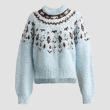 Lizzy Sweater in Fairisle - Proenza Schouler