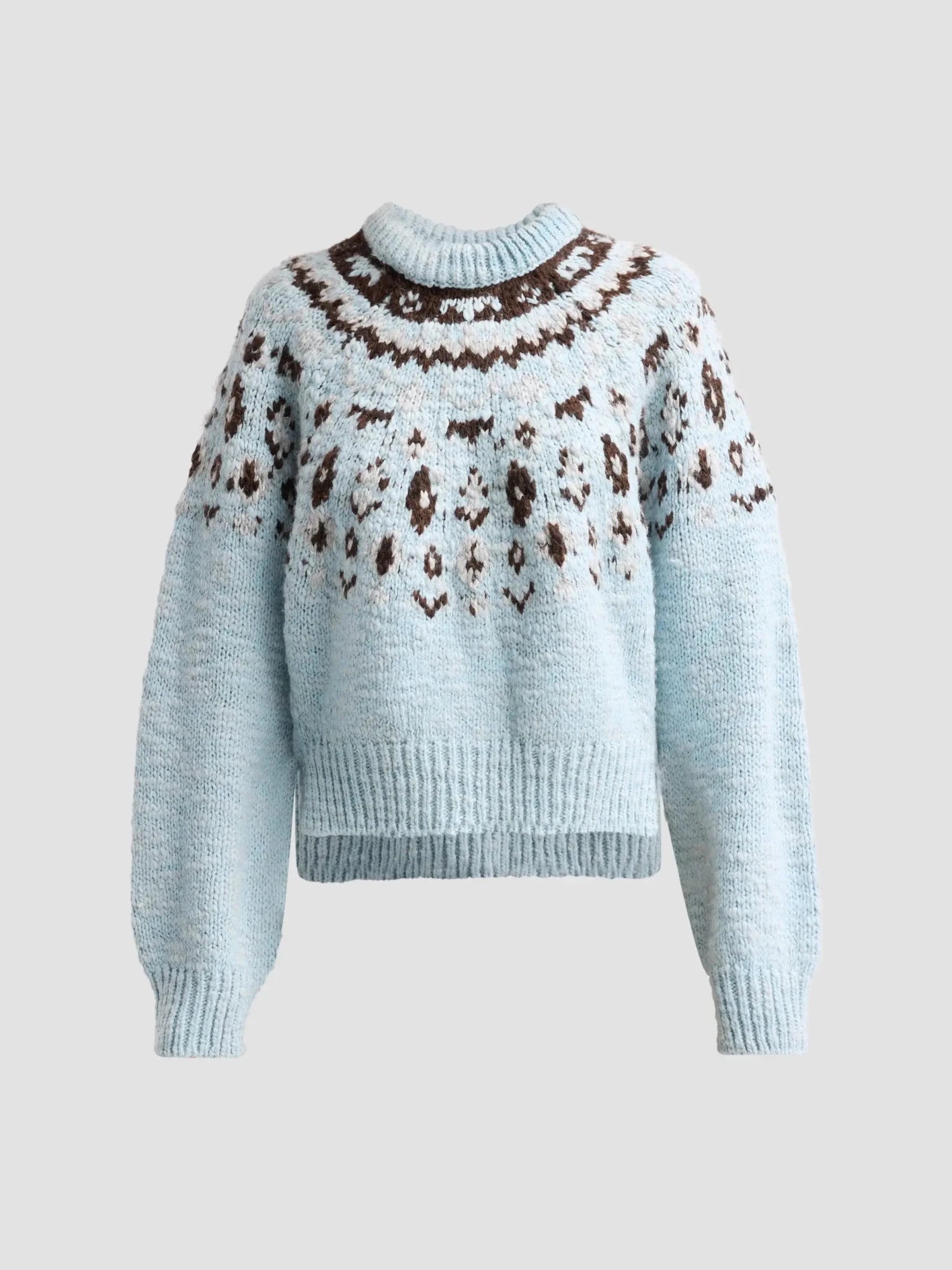 Lizzy Sweater in Fairisle - Proenza Schouler