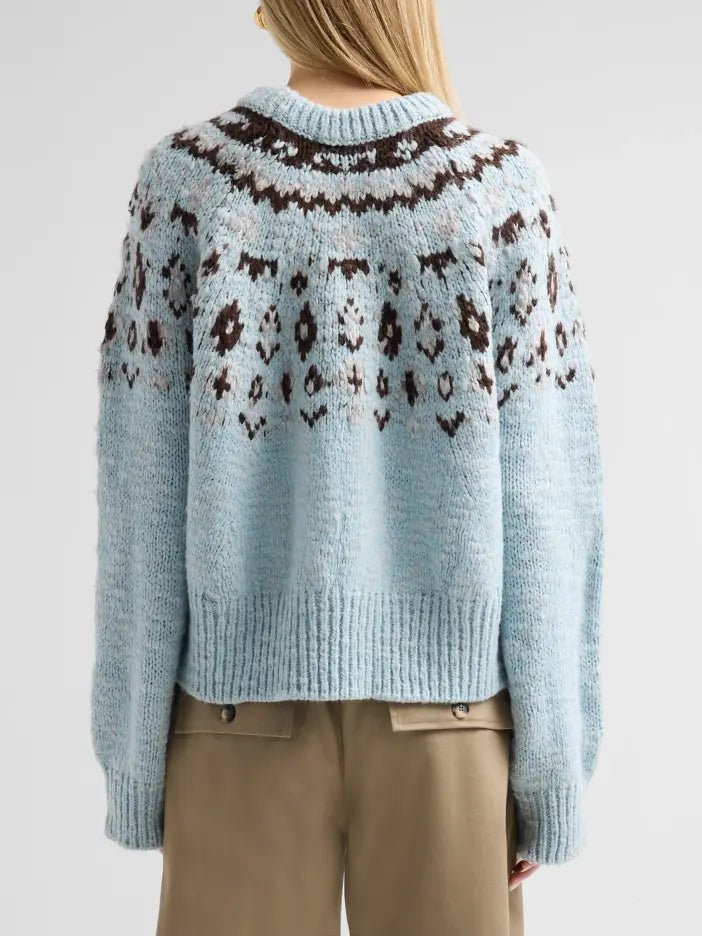 Lizzy Sweater in Fairisle - Proenza Schouler