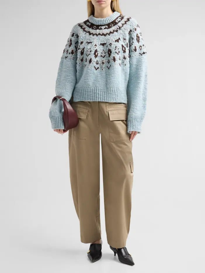 Lizzy Sweater in Fairisle - Proenza Schouler