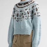 Lizzy Sweater in Fairisle - Proenza Schouler