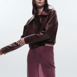 Lomand Leather Jacket - Saint Art