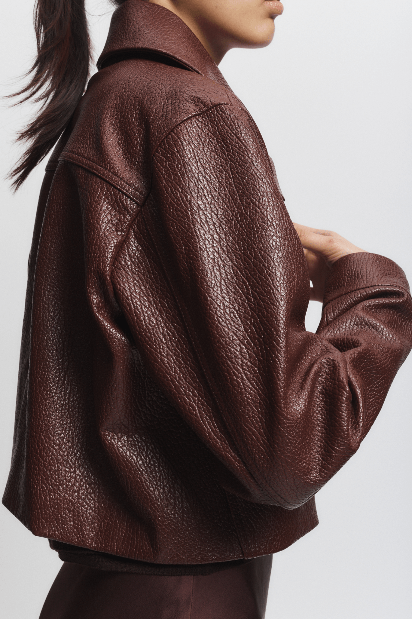 Lomand Leather Jacket - Saint Art