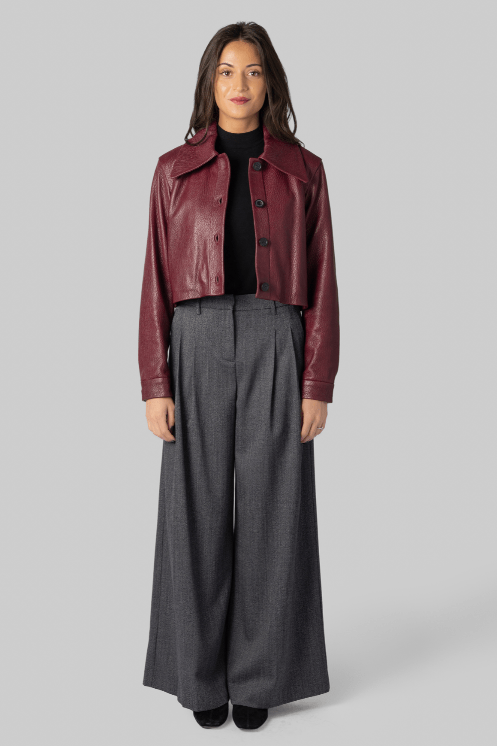 Lomand Leather Jacket - Saint Art