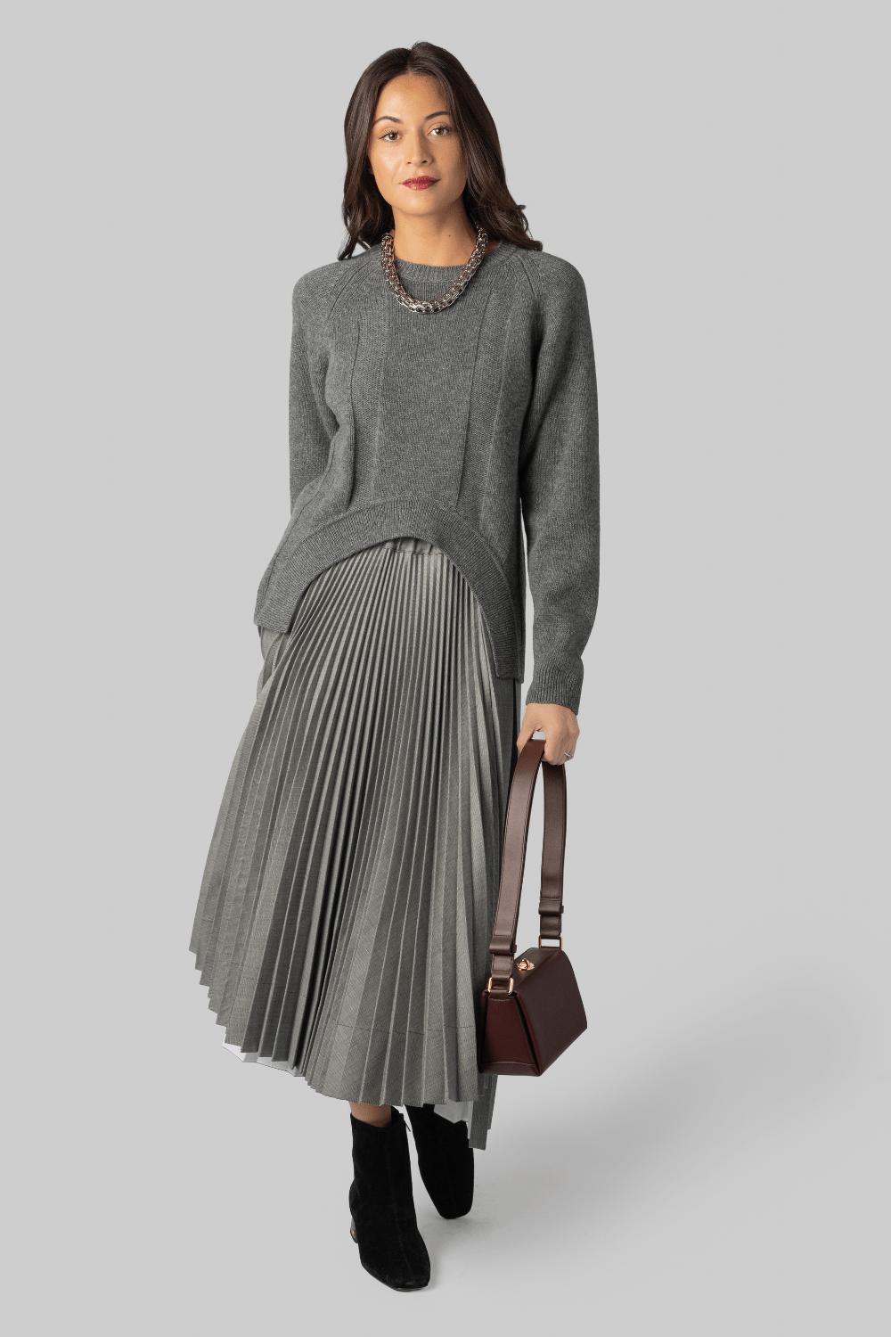 Long Sleeve Crewneck Sweater - Plan C