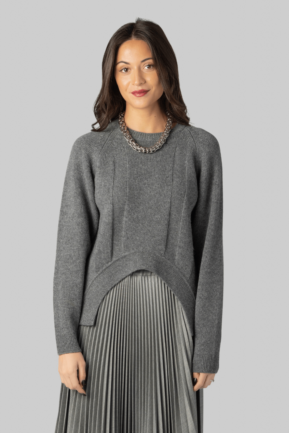 Long Sleeve Crewneck Sweater - Plan C