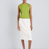 Lori Skirt in Textured Cotton - Proenza Schouler White Label
