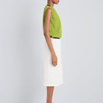 Lori Skirt in Textured Cotton - Proenza Schouler White Label
