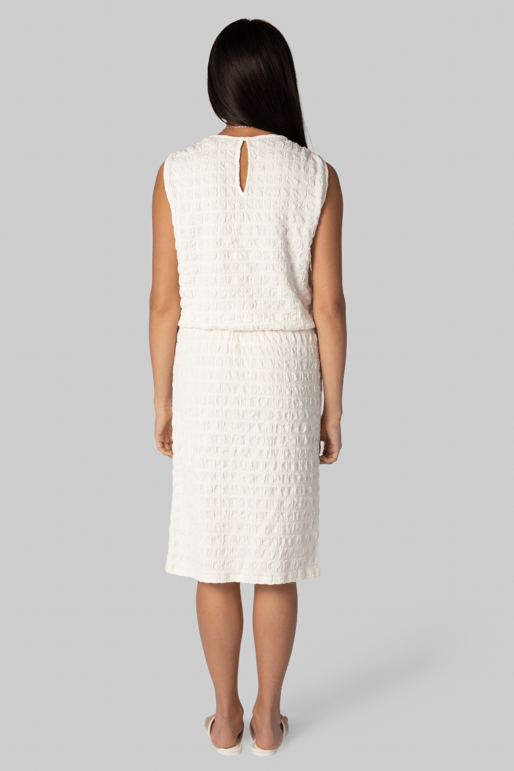 Lori Skirt in Textured Cotton - Proenza Schouler White Label