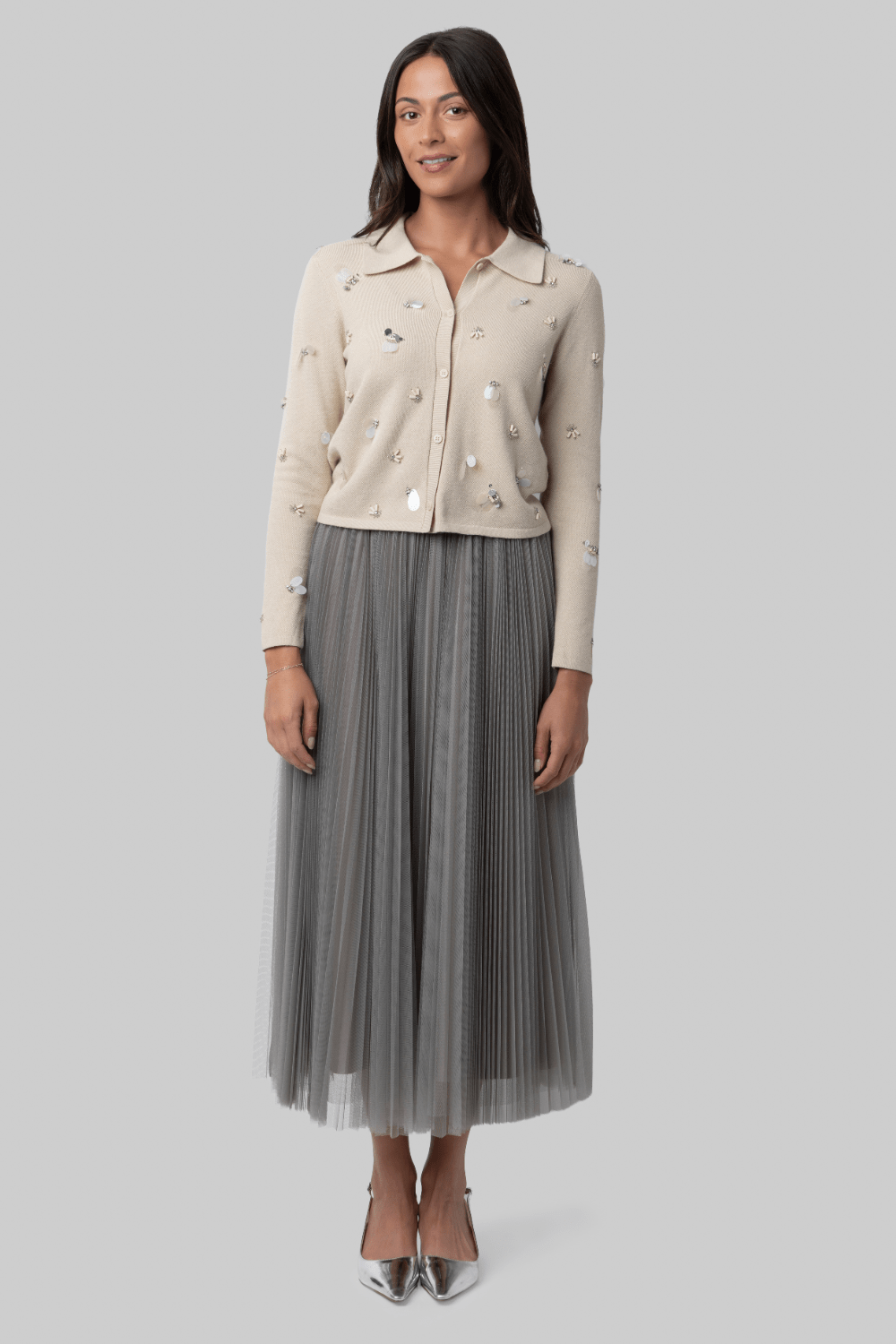 Luci Embellished Cardigan - Simkhai