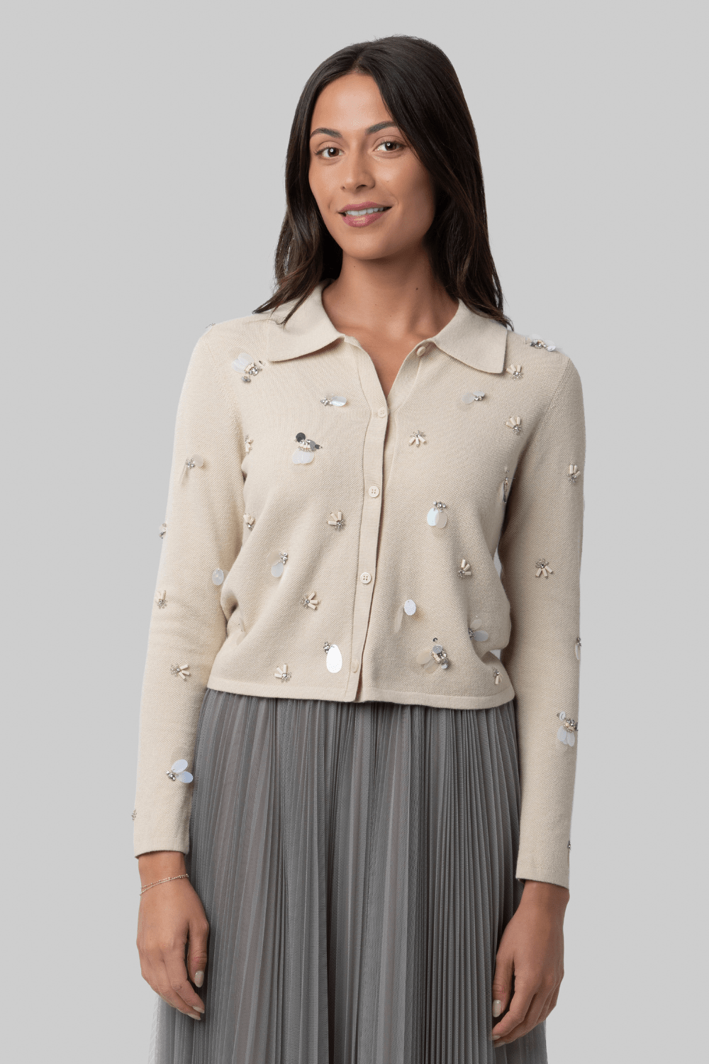 Luci Embellished Cardigan - Simkhai