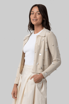 Luci Embellished Cardigan - Simkhai