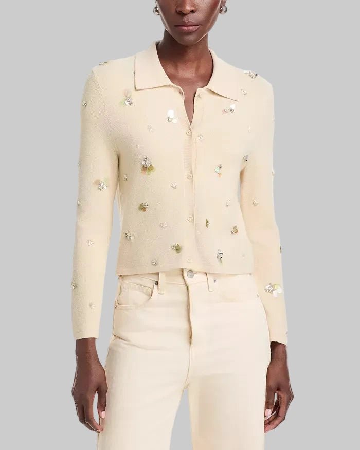 Luci Embellished Cardigan - Simkhai