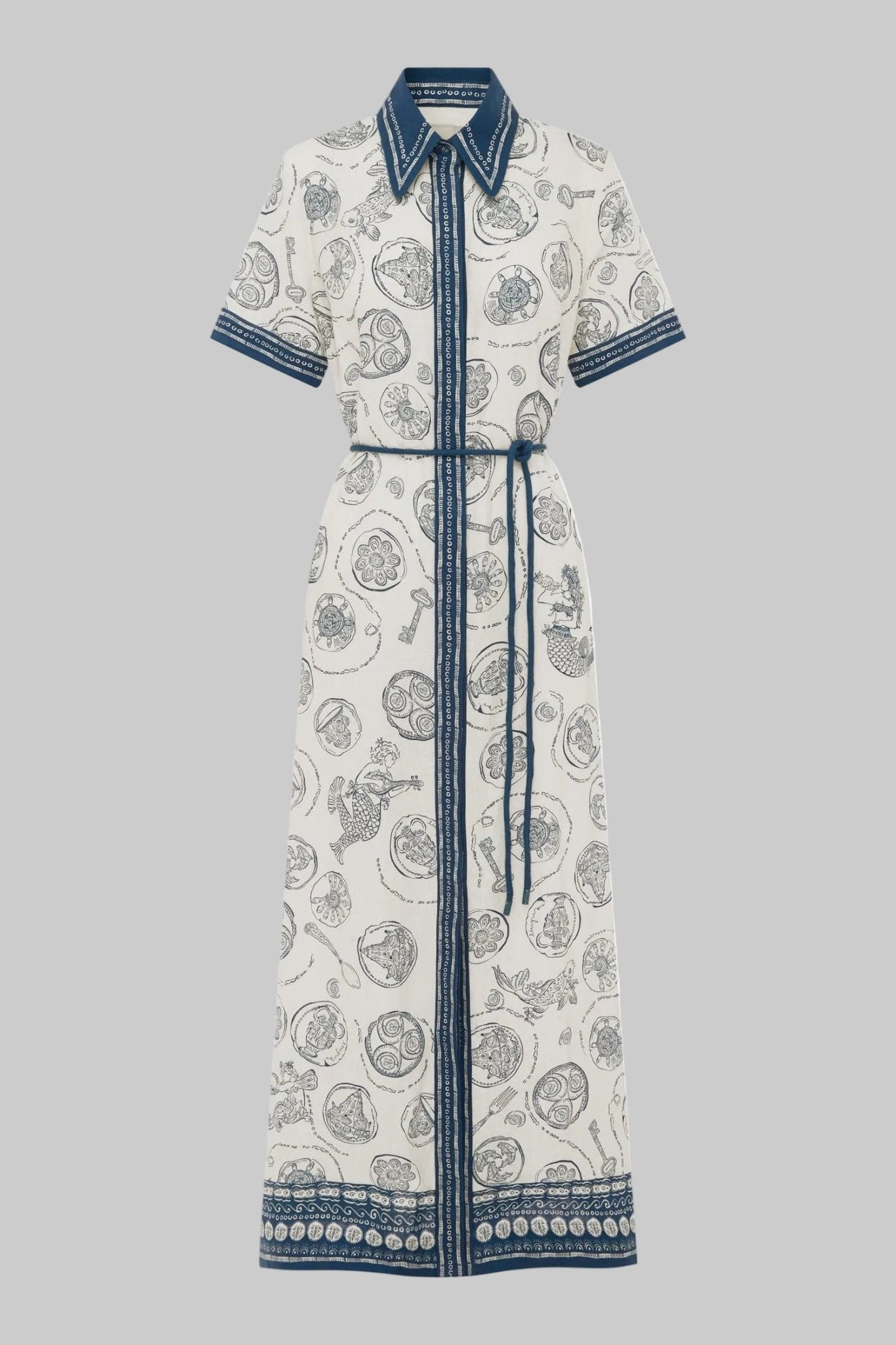 Lucky Maxi Shirt Dress - Alemais
