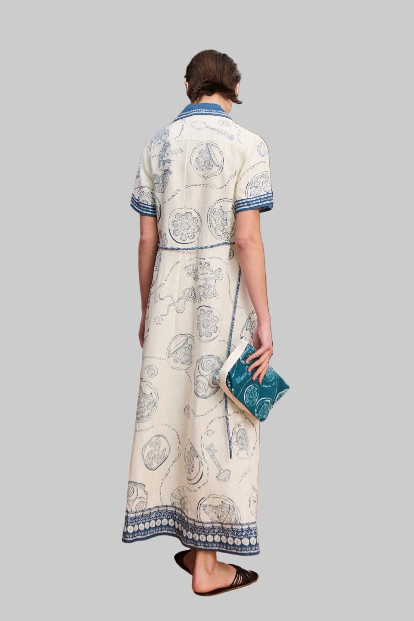 Lucky Maxi Shirt Dress - Alemais