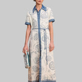 Lucky Maxi Shirt Dress - Alemais