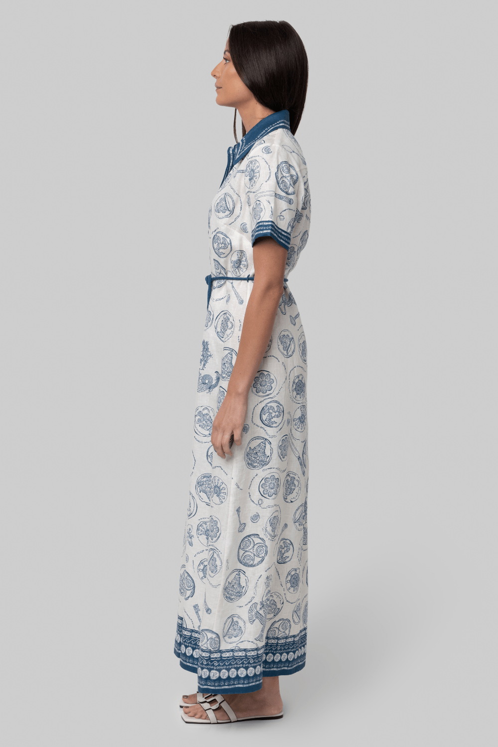 Lucky Maxi Shirt Dress - Alemais