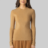 Lurex Jersey Roundneck Shirt - Forte Forte