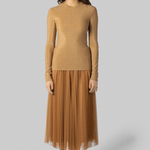 Lurex Jersey Roundneck Shirt - Forte Forte