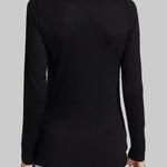 Majestic Long Sleeve Crew T-Shirt - Majestic