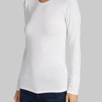 Majestic Long Sleeve Crew T-Shirt - Majestic