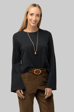 Marley Double Knit Crewneck - Saint Art