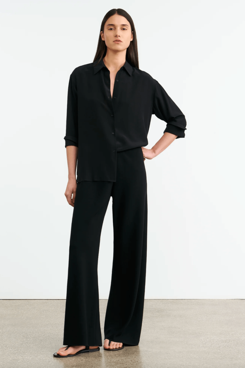 Marlow Wide Leg Pant - Nili Lotan