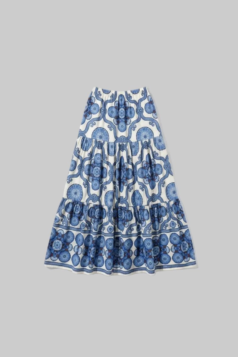 Melanie Mod Floral Skirt - Cara Cara