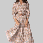 Melanie Tiered Skirt - Cara Cara