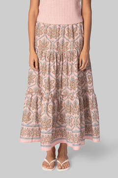 Melanie Tiered Skirt - Cara Cara