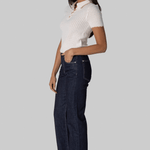 Melody Knit Polo in Ivory - Cara Cara