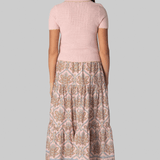 Melody Knit Polo in Light Pink - Cara Cara