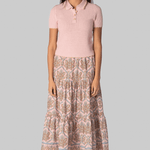 Melody Knit Polo in Light Pink - Cara Cara
