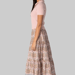 Melody Knit Polo in Light Pink - Cara Cara