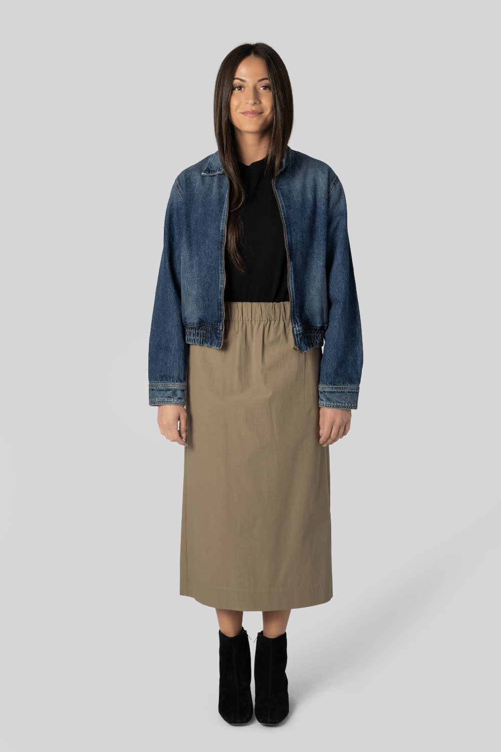 Merino Black Top - Gauchere