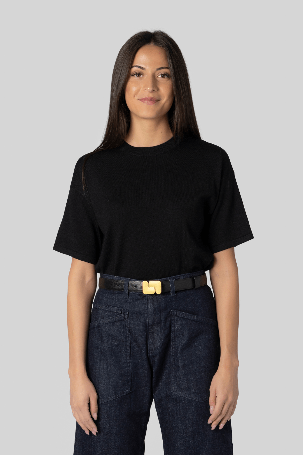 Merino Black Top - Gauchere