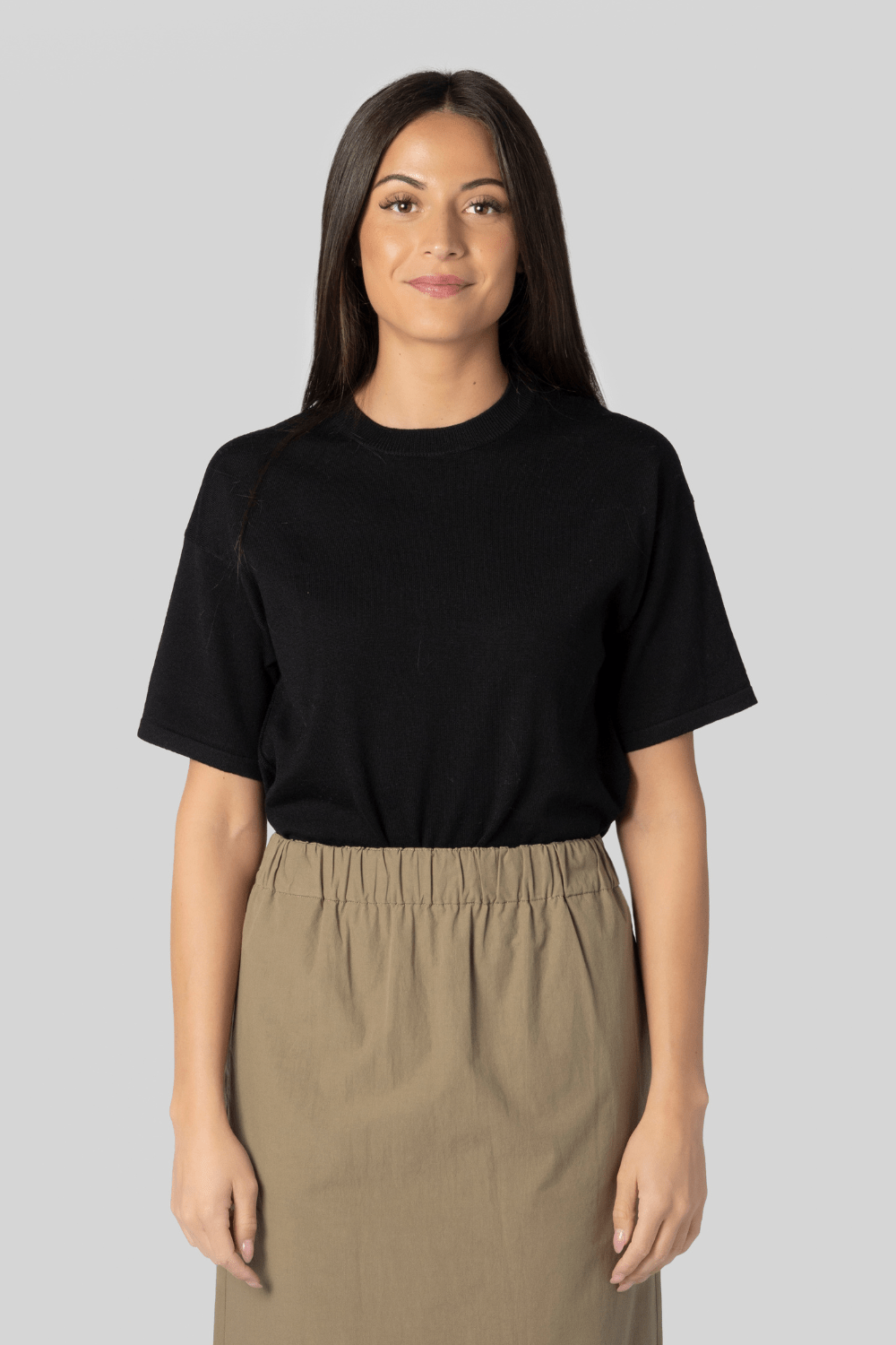 Merino Black Top - Gauchere