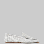 Mesh Rhinestone Loafer - Forte Forte