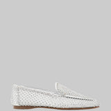 Mesh Rhinestone Loafer - Forte Forte