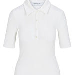 Mid Sleeve Polo Top - SPRWMN