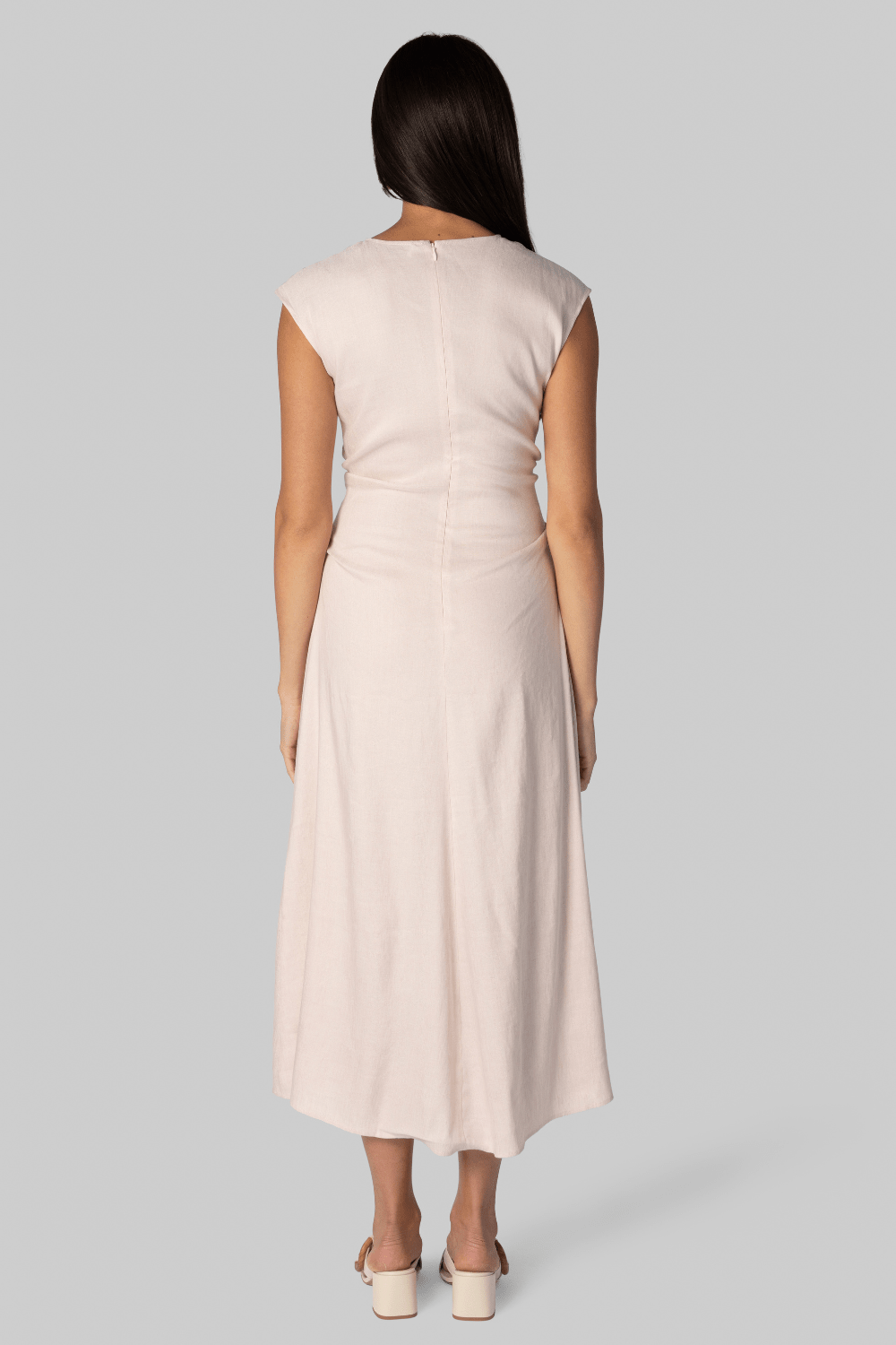 Miranda Maxi Linen Dress - Proenza Schouler White Label