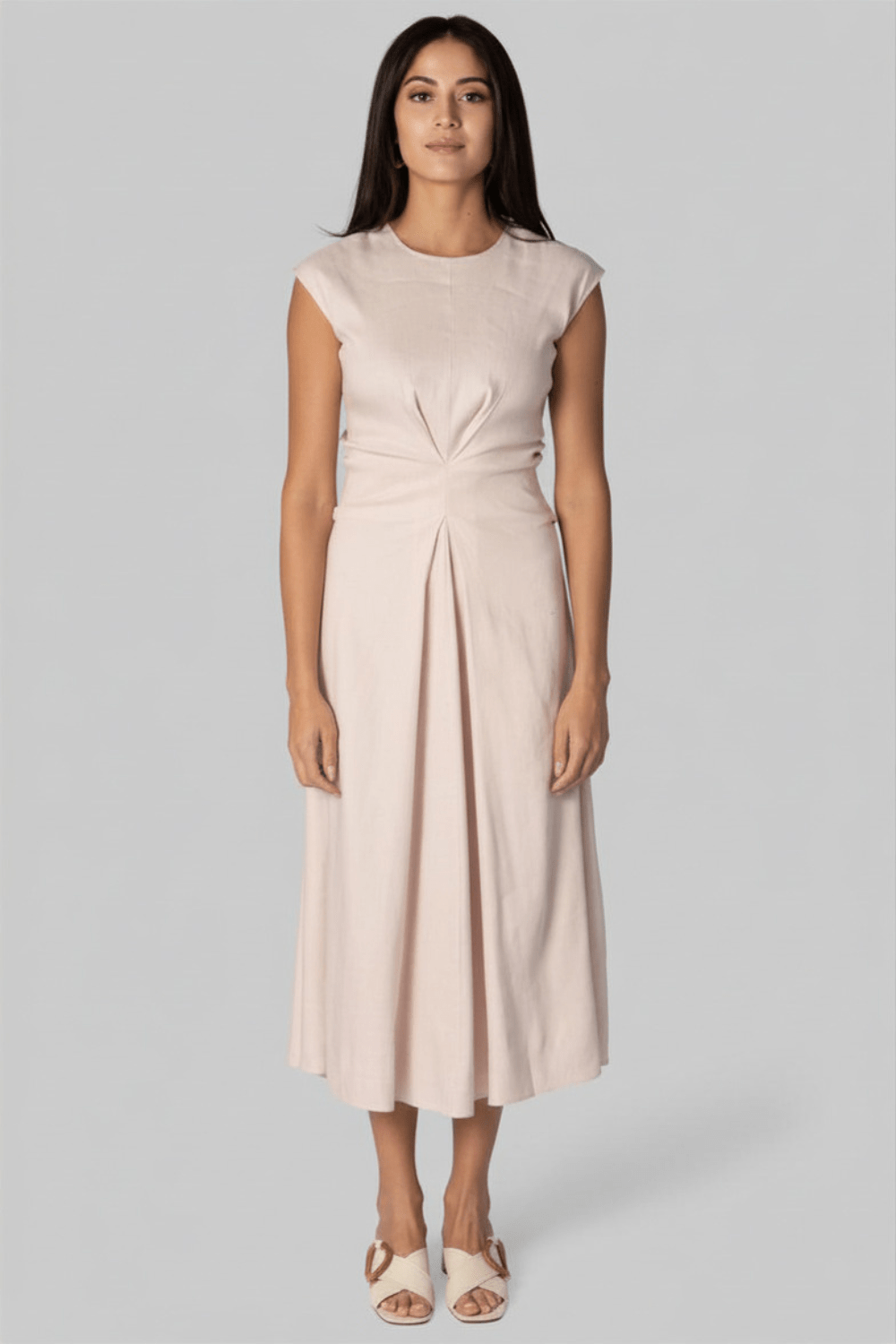 Miranda Maxi Linen Dress - Proenza Schouler White Label