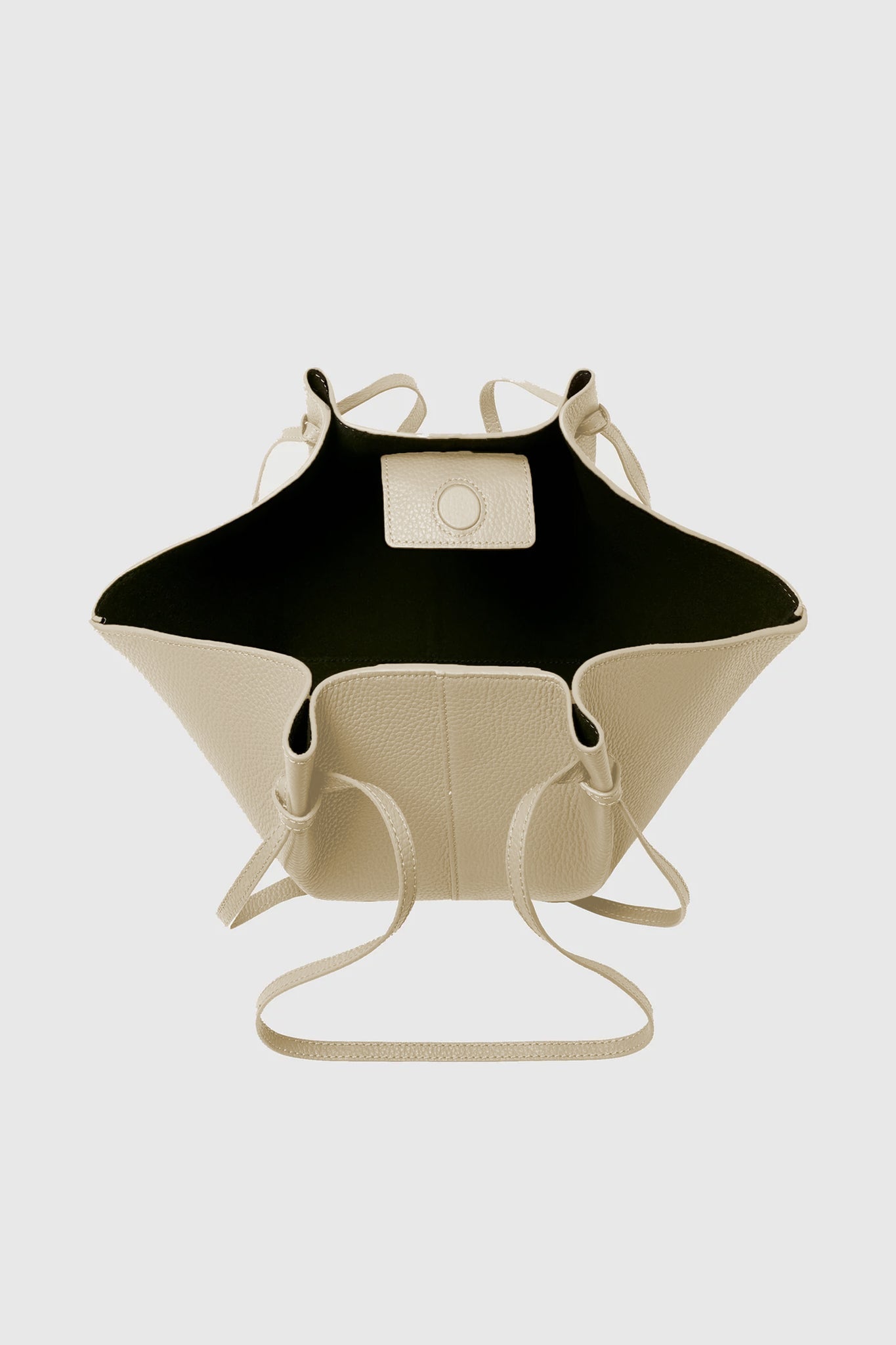 Mochi Angora Pebble Grained Leather Purse - Yuzefi