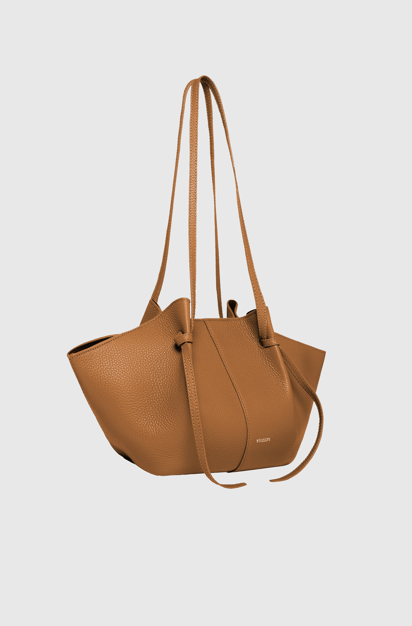 Mochi Hazel Pebble Grained Leather Purse - Yuzefi